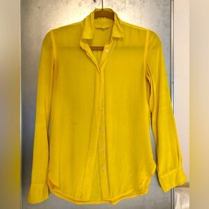 CÉLINE: 100% Silk Women’s Button-Down Shirt (M)